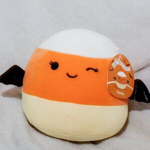Casey the Candy Corn Bat - 8" Squishmallow, With Tag